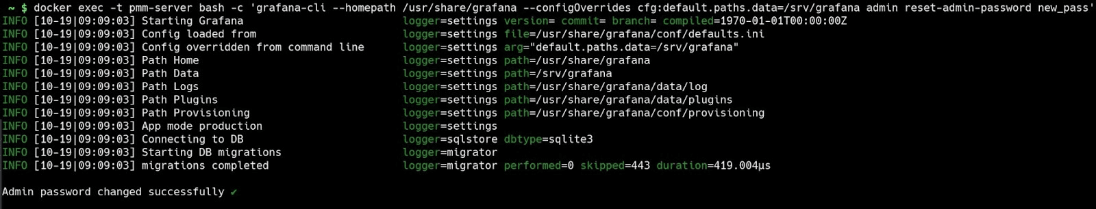 Installing PMM Server - figure 16