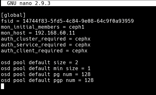 Modify the Ceph Configuration File - figure 4