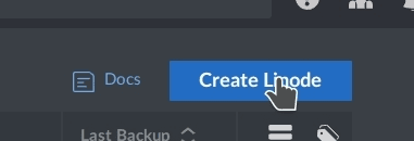 Creating Linode Instance - figure 1