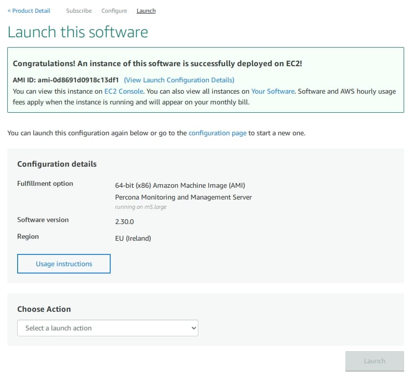How To Deploy PMM Using AWS - figure 5