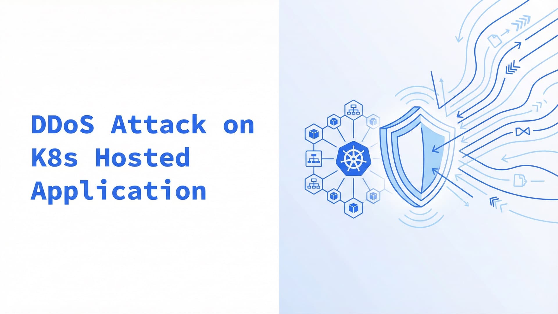 DDoS attack on k8s hosted application