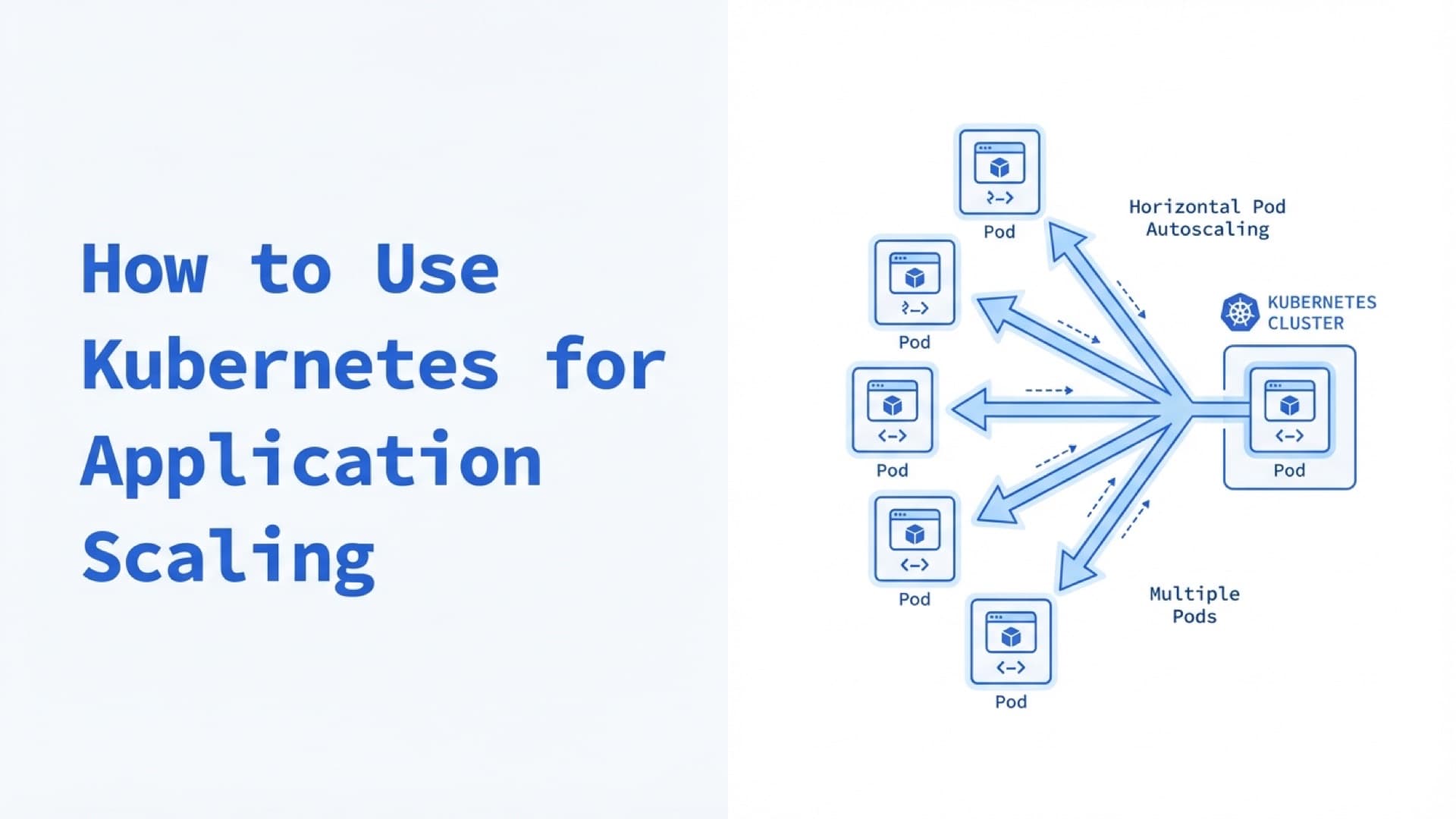 How to use Kubernetes for application scaling