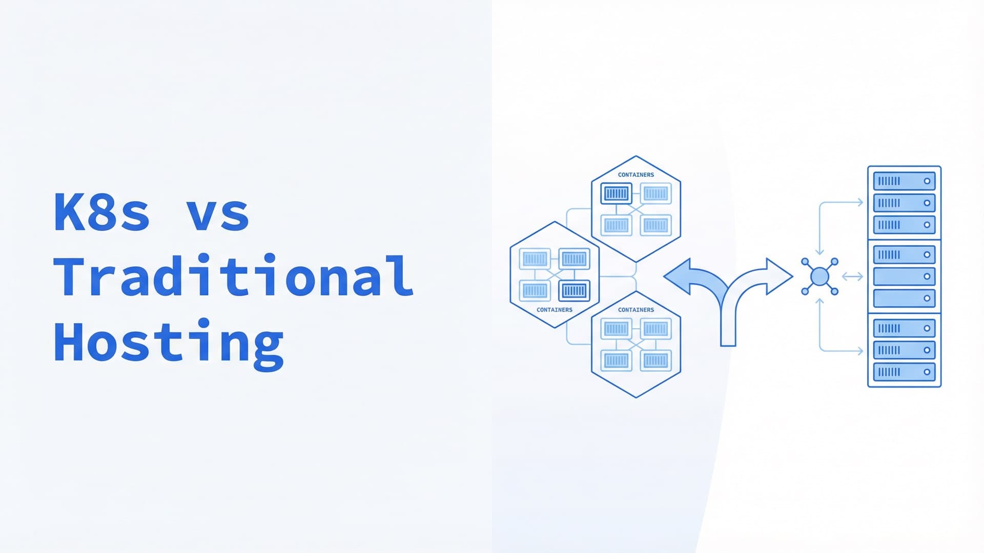 Kubernetes vs. traditional hosting: A comparison