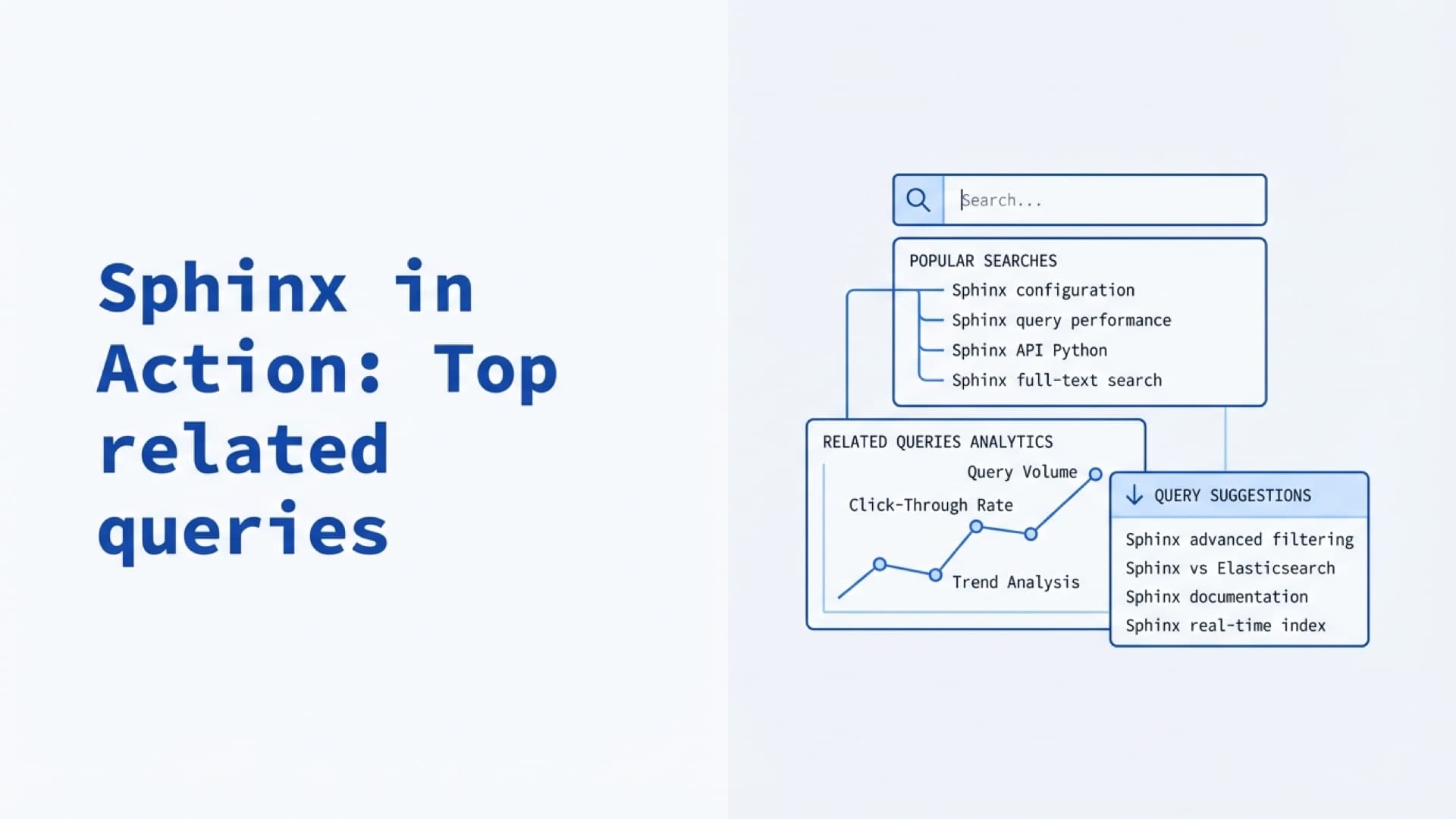 Sphinx in Action: Top related queries