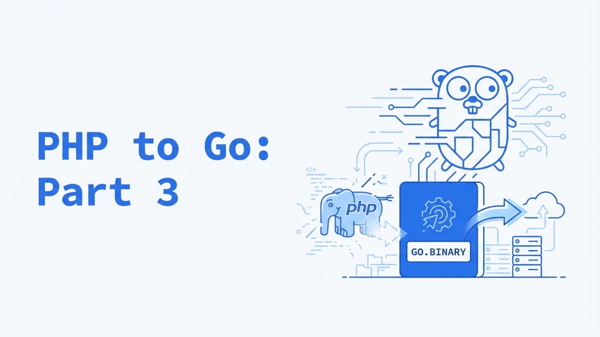 Switching to GoLang from PHP (3 of 3)