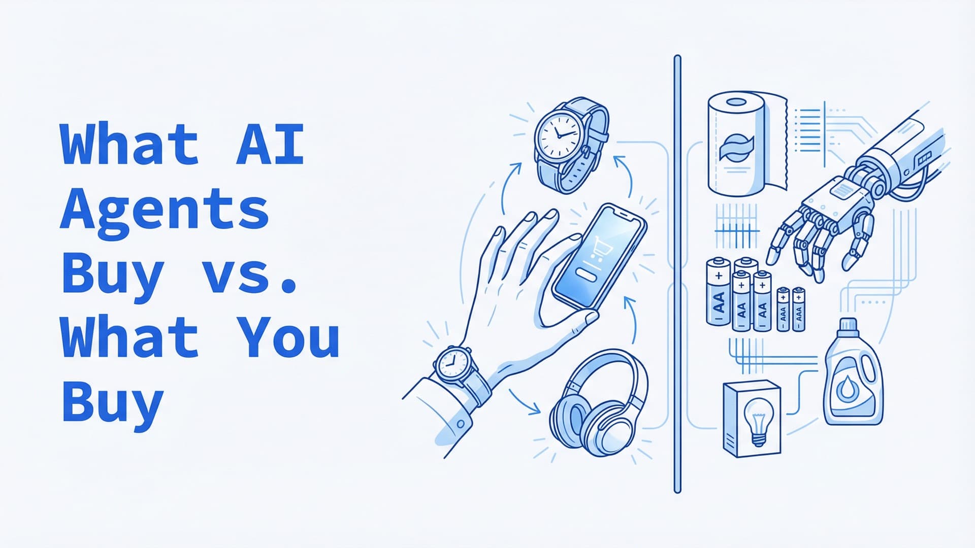 What AI Agents Will Buy vs. What You'll Buy Yourself